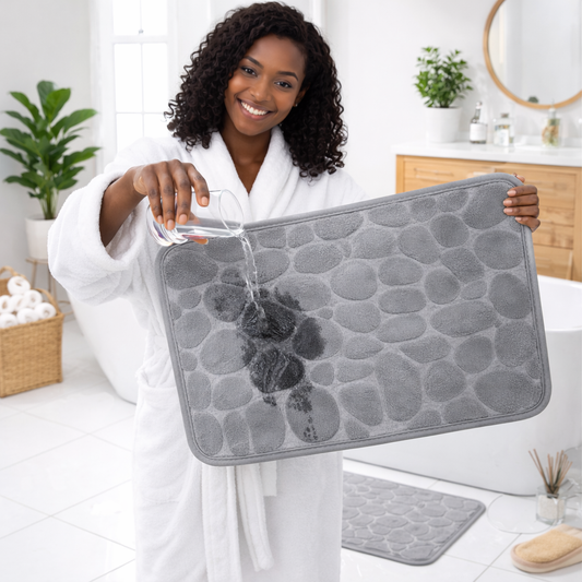 Tapis de Bain Ultra-Absorbant à Séchage Rapide