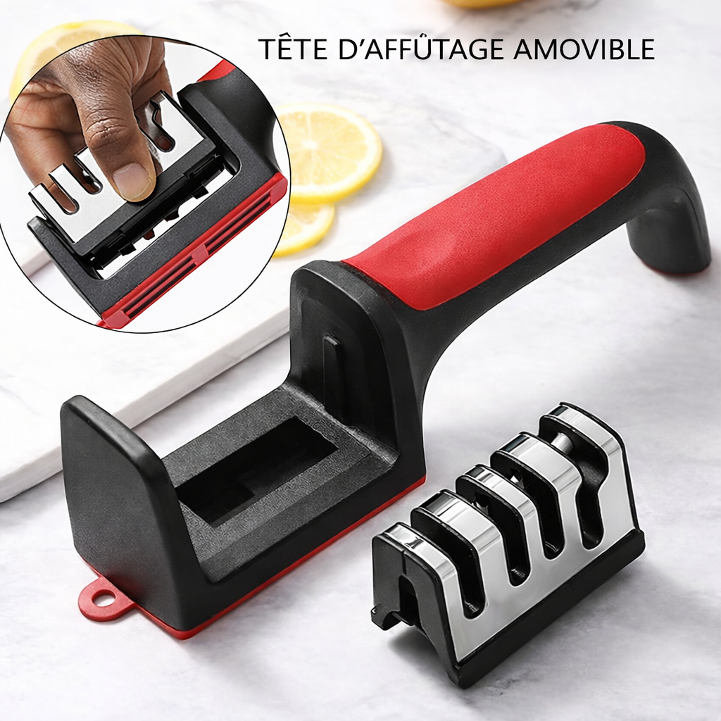 Aiguiseur de couteau - une lame toujours tranchante