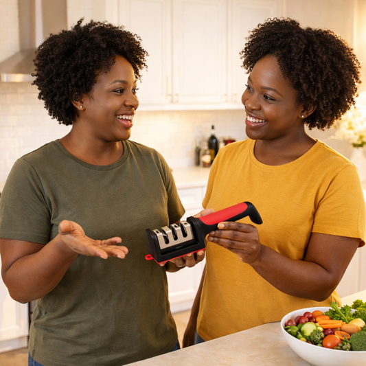 Aiguiseur de couteau - une lame toujours tranchante