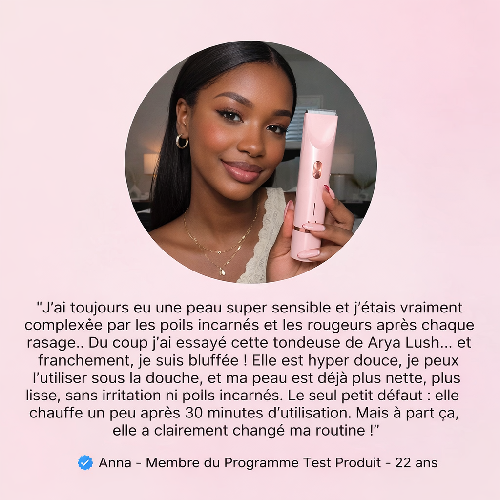 Rasoir Double Tête 2-en-1 : Fini les poils, vive la confiance !