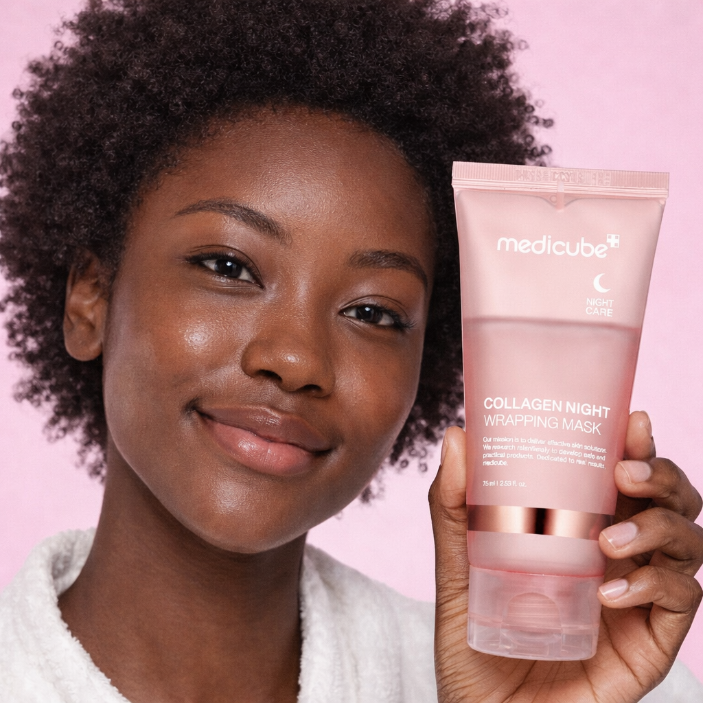 Masque de Nuit au Collagène – Hydratation, Fermeté & Éclat Intense