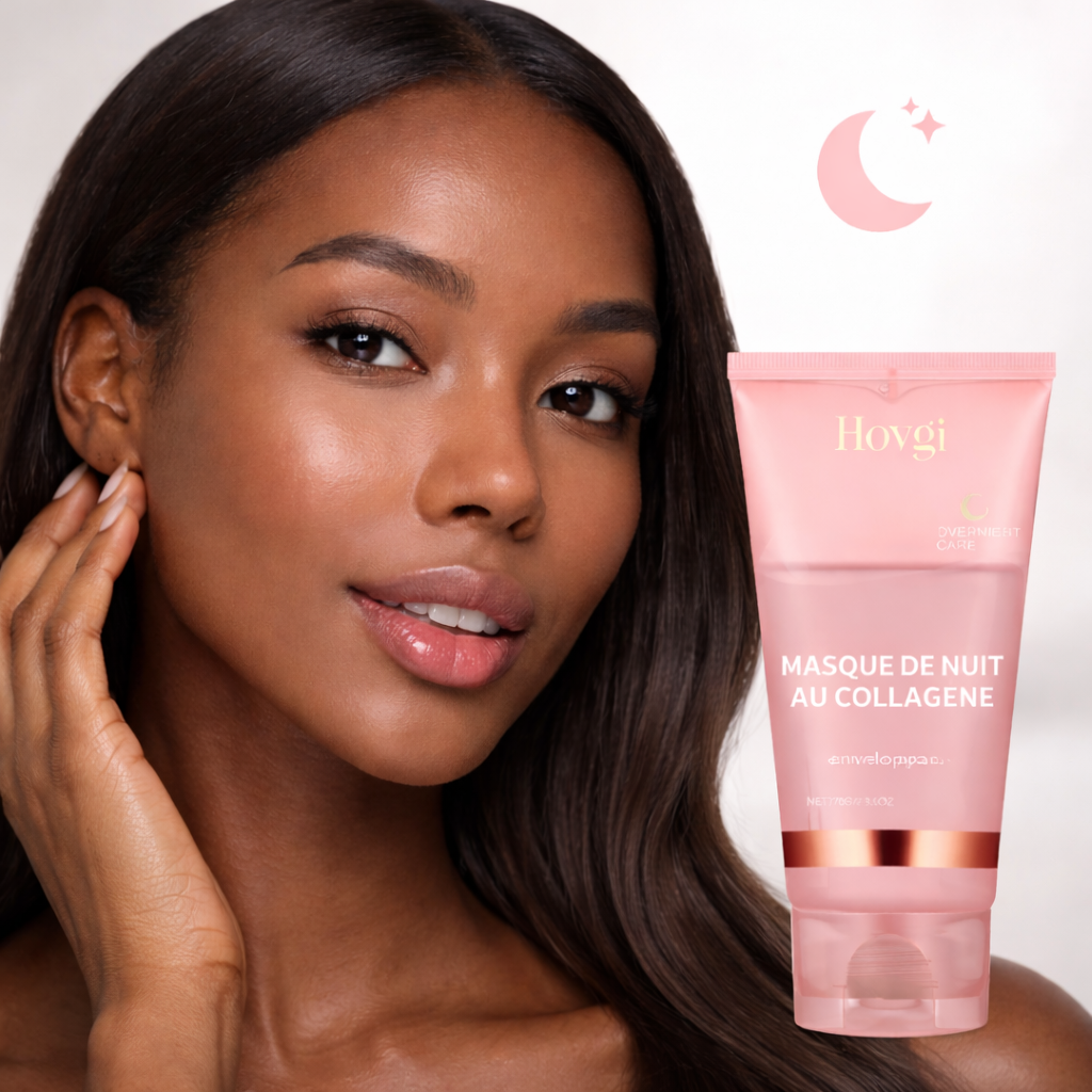 Masque de Nuit au Collagène – Hydratation, Fermeté & Éclat Intense