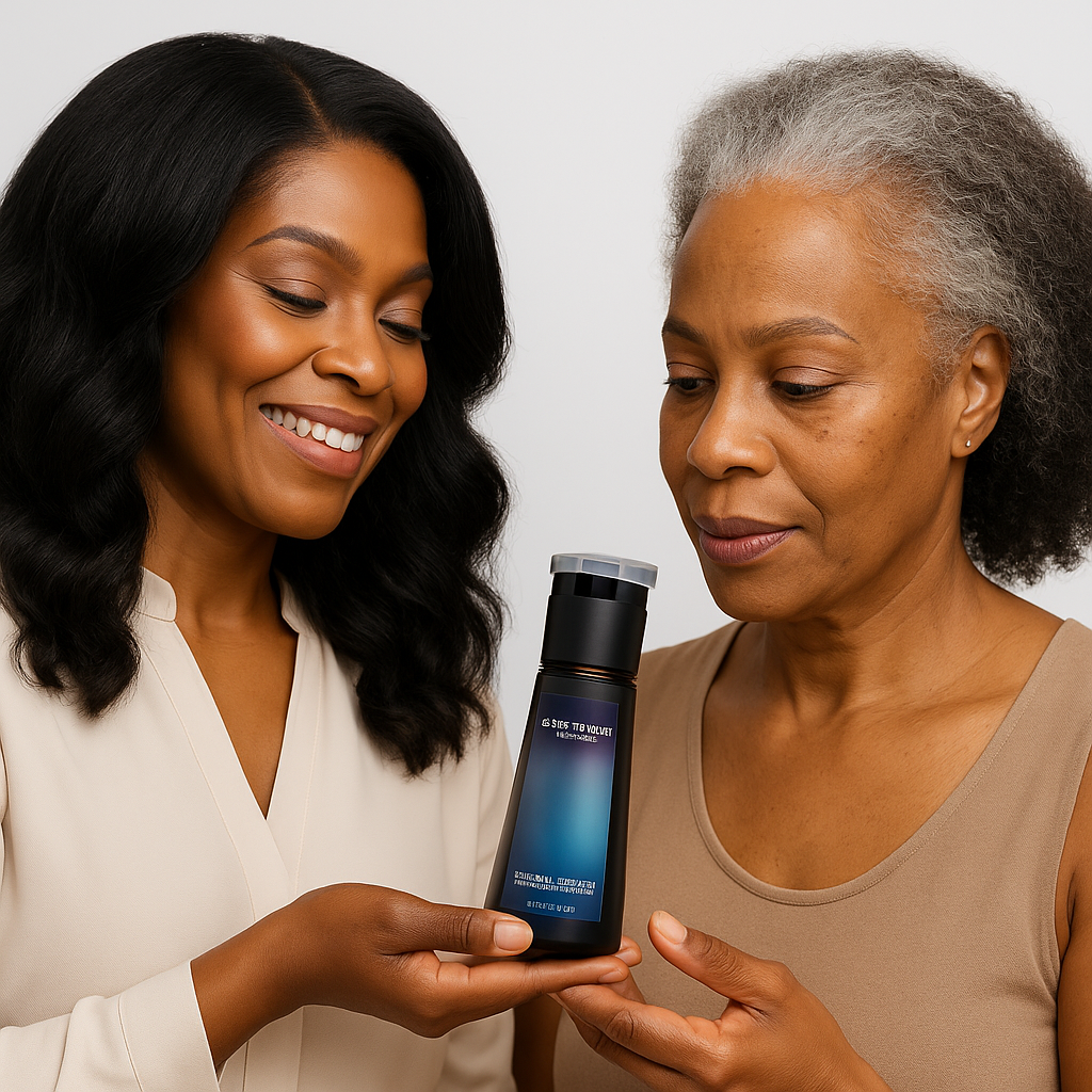 Shampoing  jeunesse – Cheveux et Barbe Noirs Instantanément