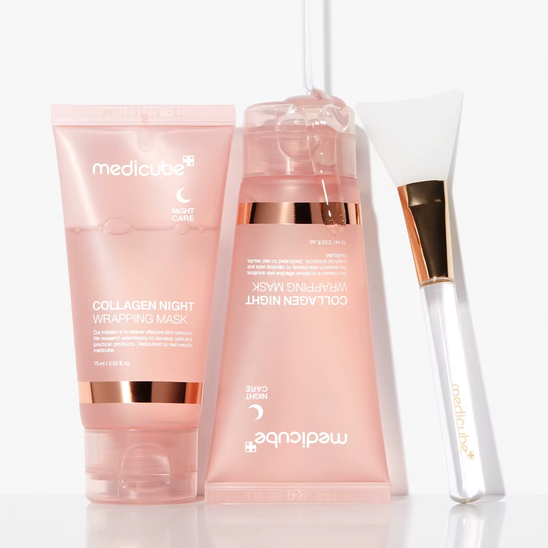 Masque de Nuit au Collagène – Hydratation, Fermeté & Éclat Intense